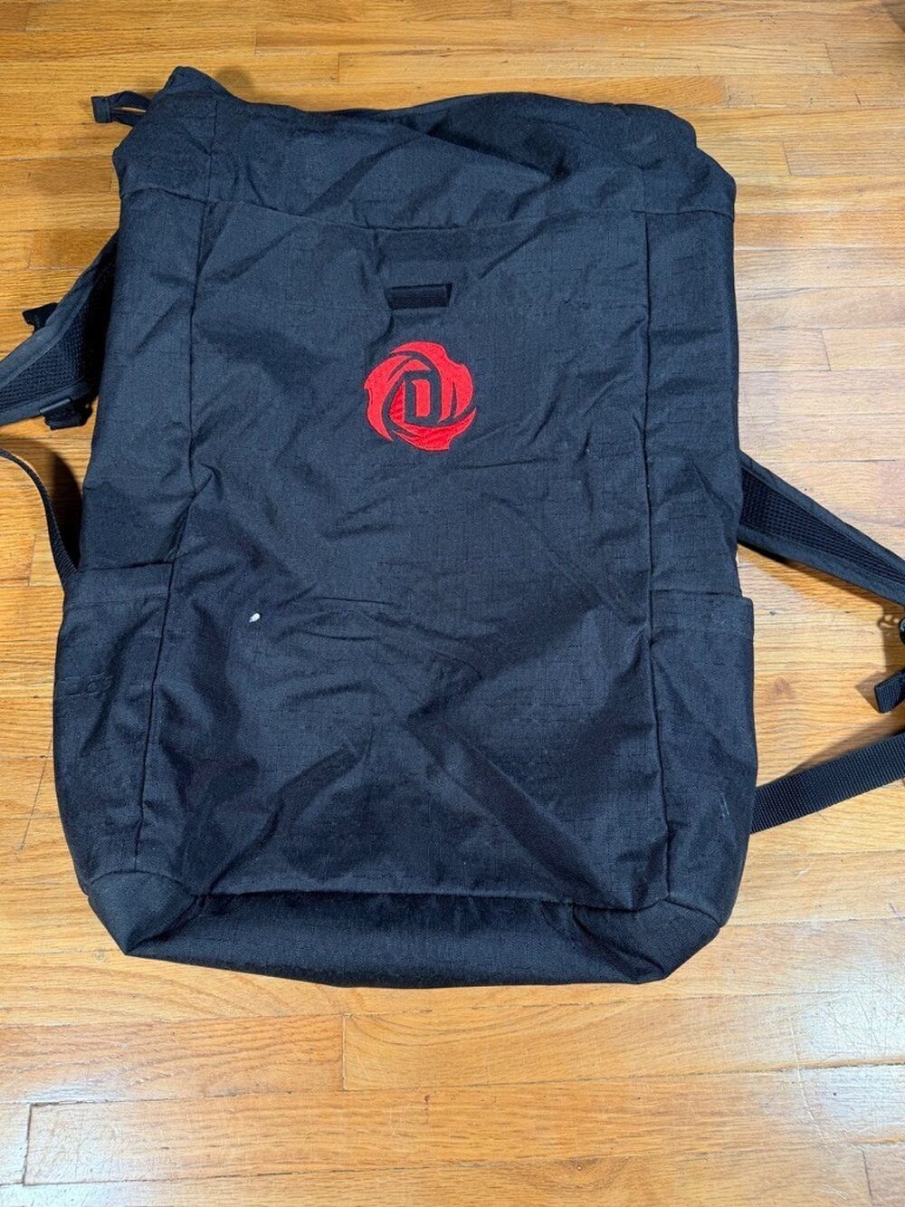 Adidas Derrick Rose D Rose Climacool Backpack Black Red Basketball Bag